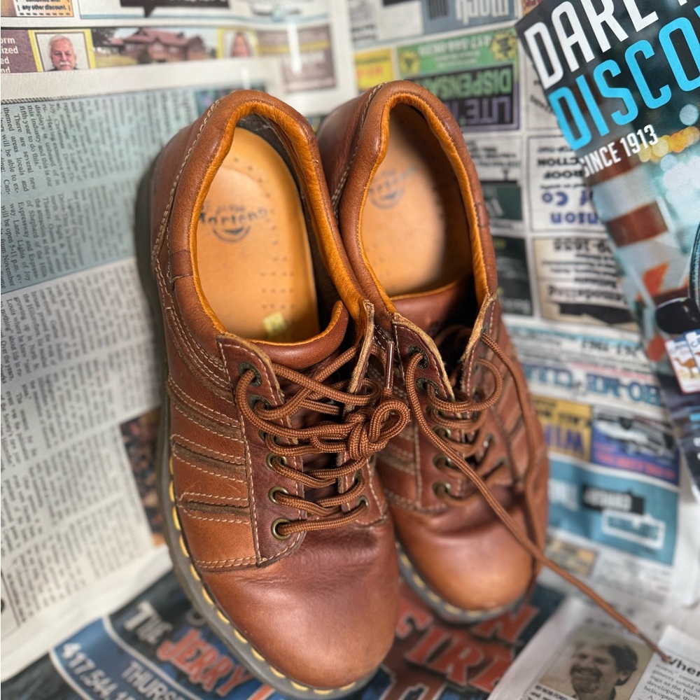 Dr. Martens Brown Leather Oxfords